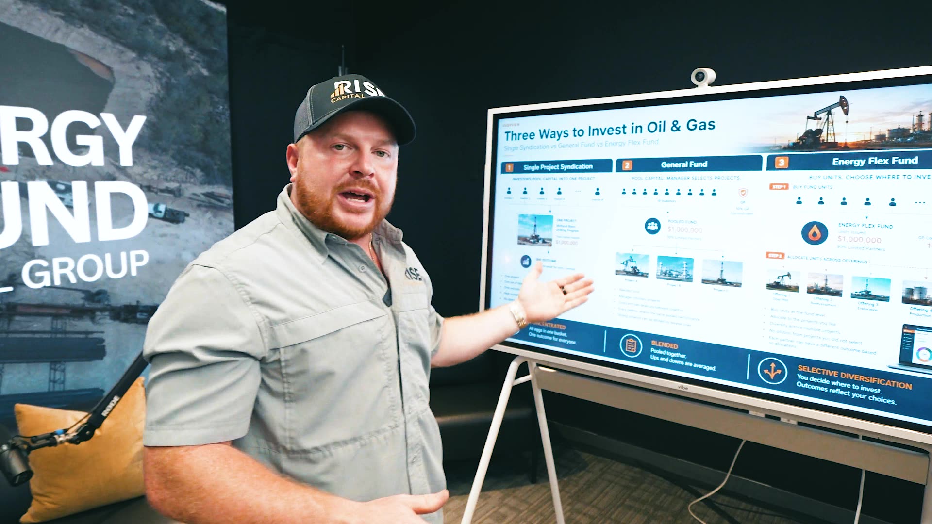 Rise Capital Group energy assets in the field